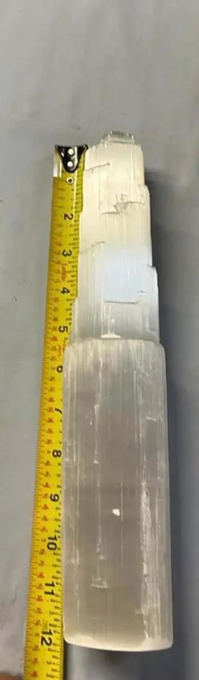 Natural Selenite Crystal Tower